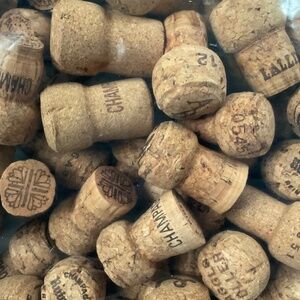 Champagne Corks Lot of 97 Natural Used Assorted DYI Crafting Rustic Decor